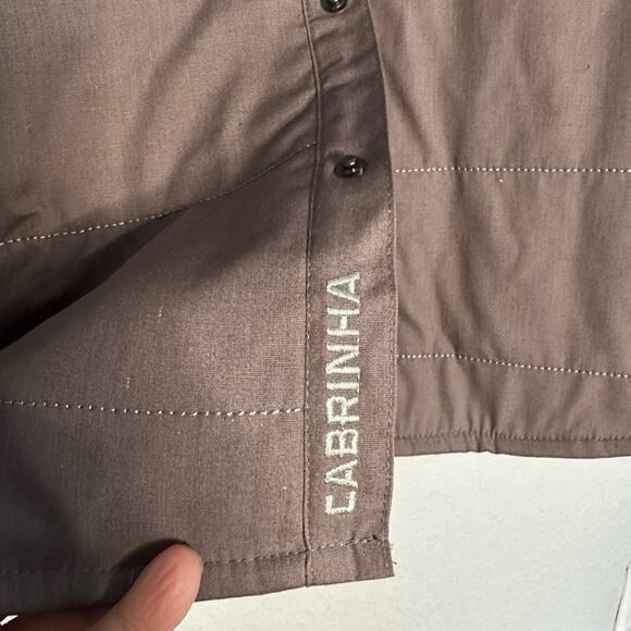 NEW Cabrinha Maui Long Sleeve Shacket Grey Logo Kiteboard Outdoors Windbreaker - Picture 5 of 10